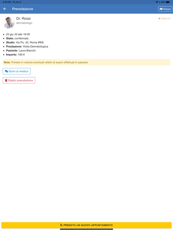 iDoctors – trova il Medico iPad screenshot 4