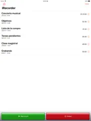 irecorder pro - simpletouch ipad capturas de pantalla 1