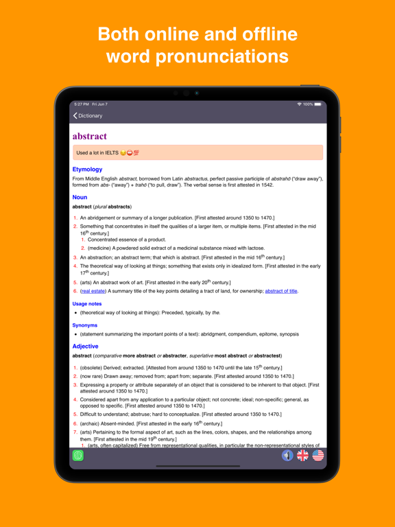 Screenshot #4 pour English Dictionary - Vocapture