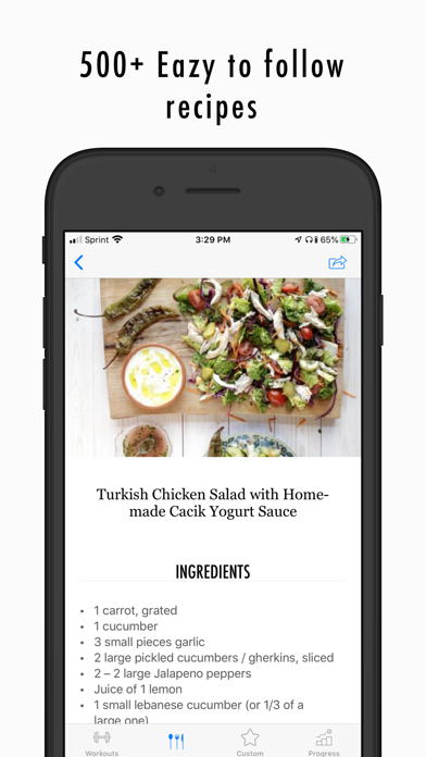 FitHer - Workout for Women iPhone screenshot 5 - Health & Fitness app