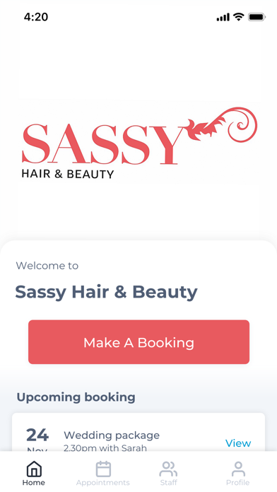Screenshot #1 pour Sassy Hair & Beauty