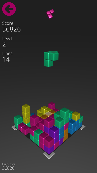 Screenshot #1 pour Block Puzzle 3D Multiplayer