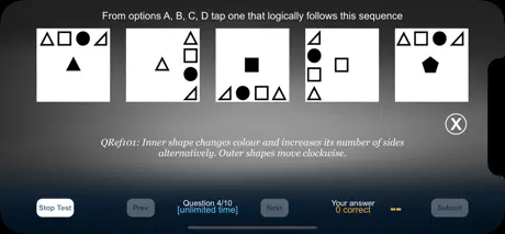Abstract Reasoning Test (Lite)