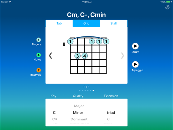 Chord Fusion - Guitar Tabs iPad screenshot 8 - Music app