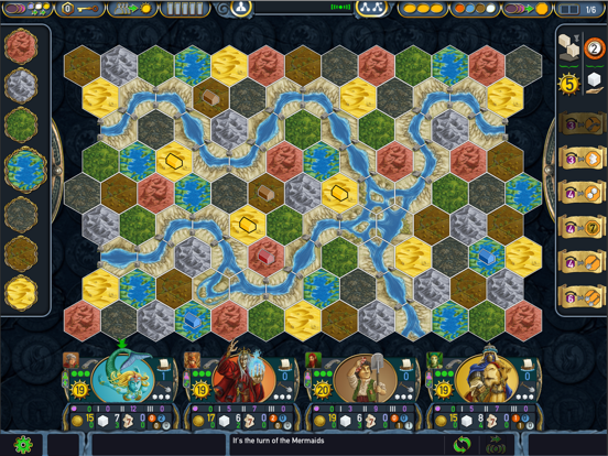 Terra Mystica iPad app afbeelding 4