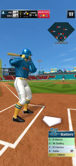 Game screenshot Baseball Megastar 19 apk