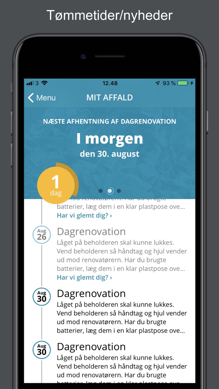 iPhone screenshot