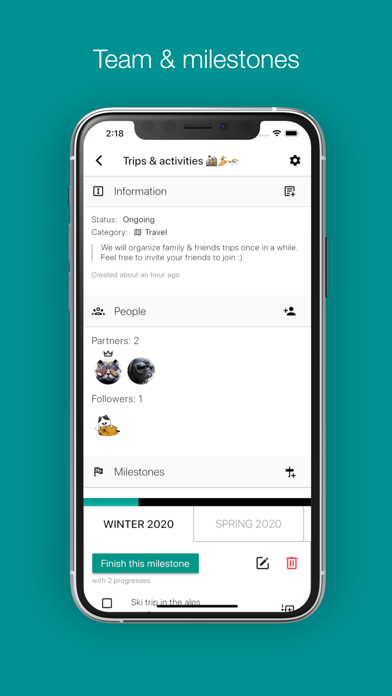 Screenshot #3 pour Strive: achieve goals together
