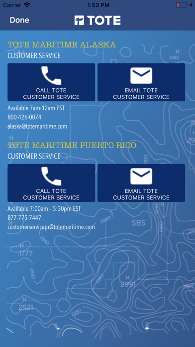 TOTE Maritime Screenshot 2 - AppWisp.com TOTE Maritime Screenshot 2 - AppWisp.com