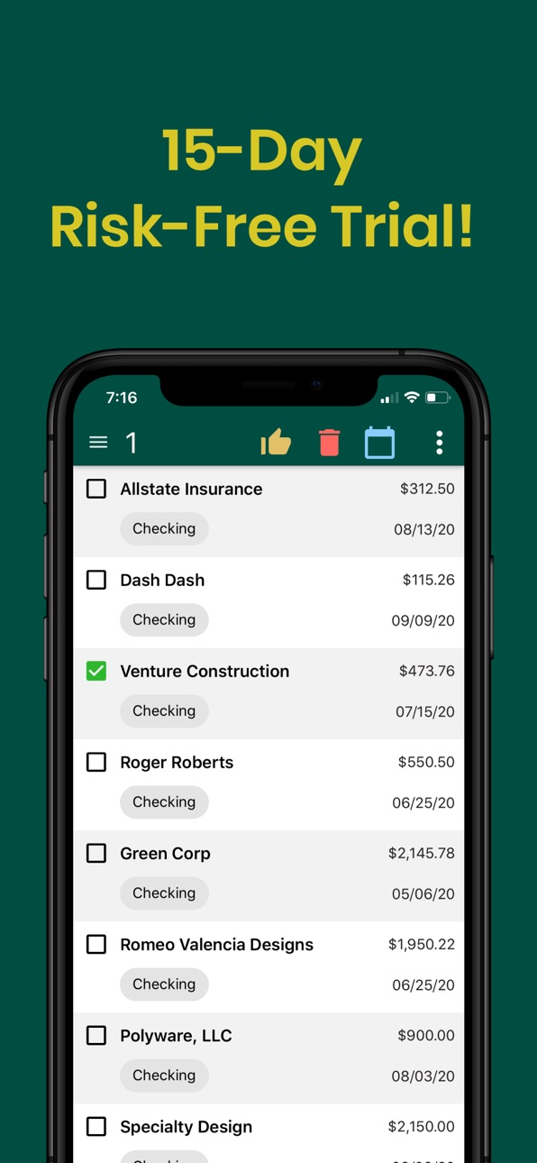 iPhone screenshot