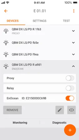 HubSense Commissioning screenshot 3