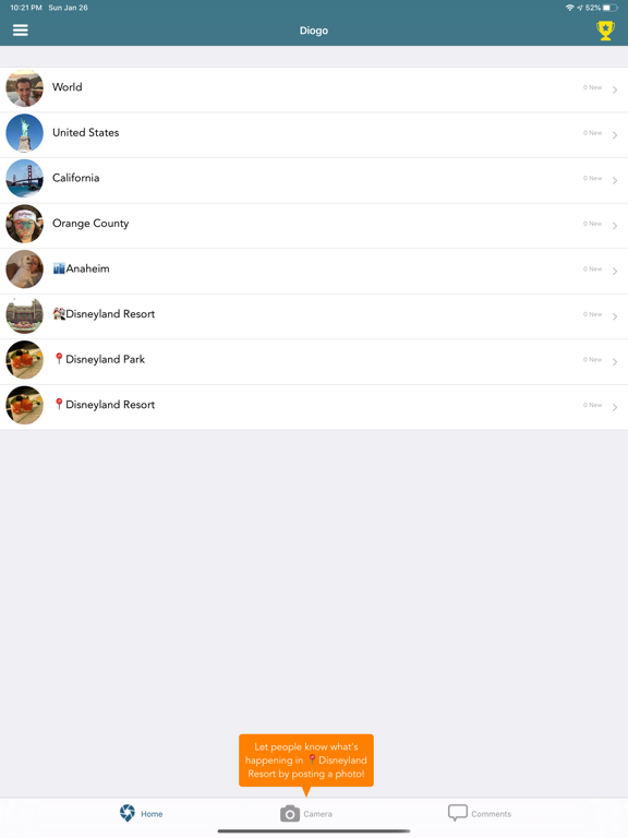 Screenshot #4 pour Diogo — Pic your location!