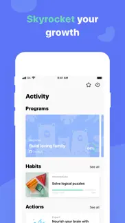 growapp — self-care assistant iphone screenshot 3