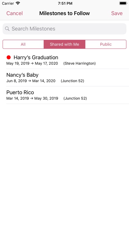 Milestones Countdown screenshot-4