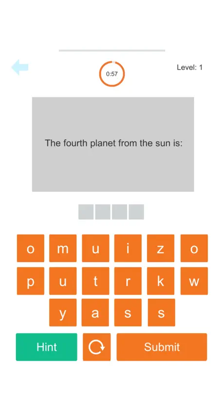 Science Quiz Game - Fun