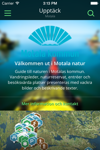 Motalas Naturkarta - náhled