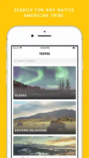 teepee - indigenous directory iphone screenshot 1