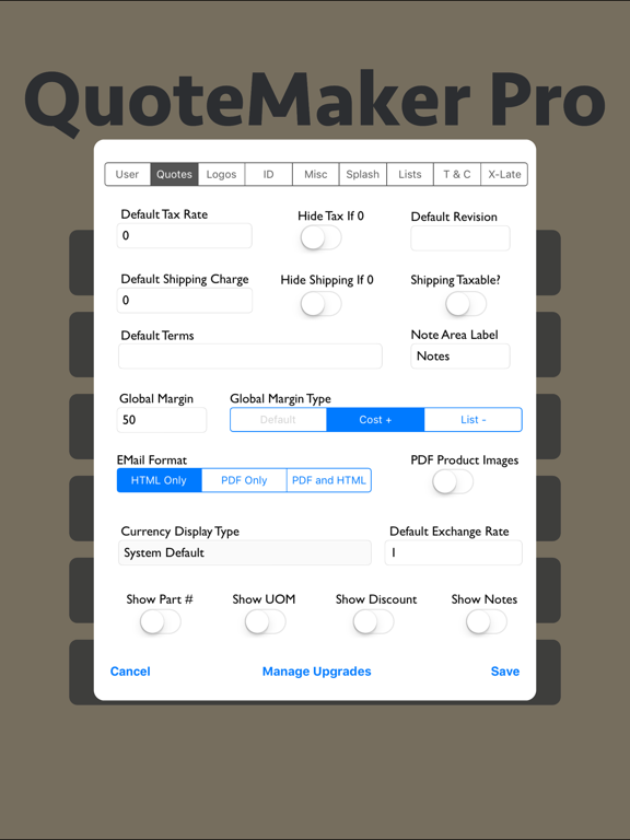 Screenshot #6 pour QuoteMaker Pro