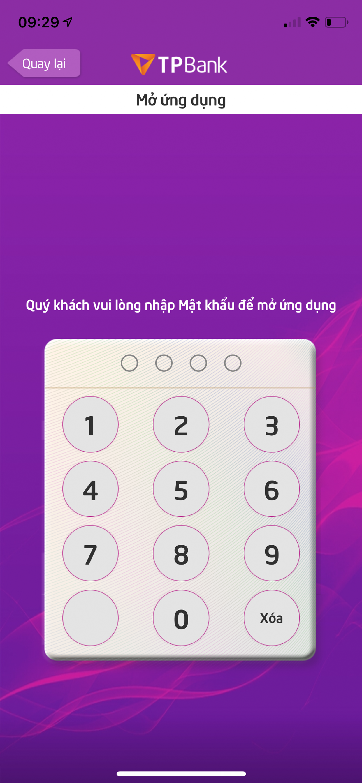 TPBank eToken screenshot 3