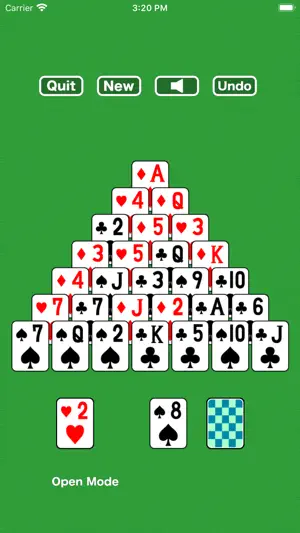 PicoPico Pyramid - Solitaire screenshot 2