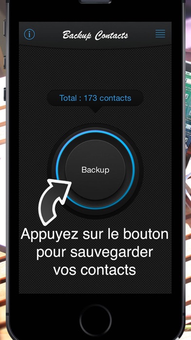 Screenshot #3 pour Sauvegarde des contacts !