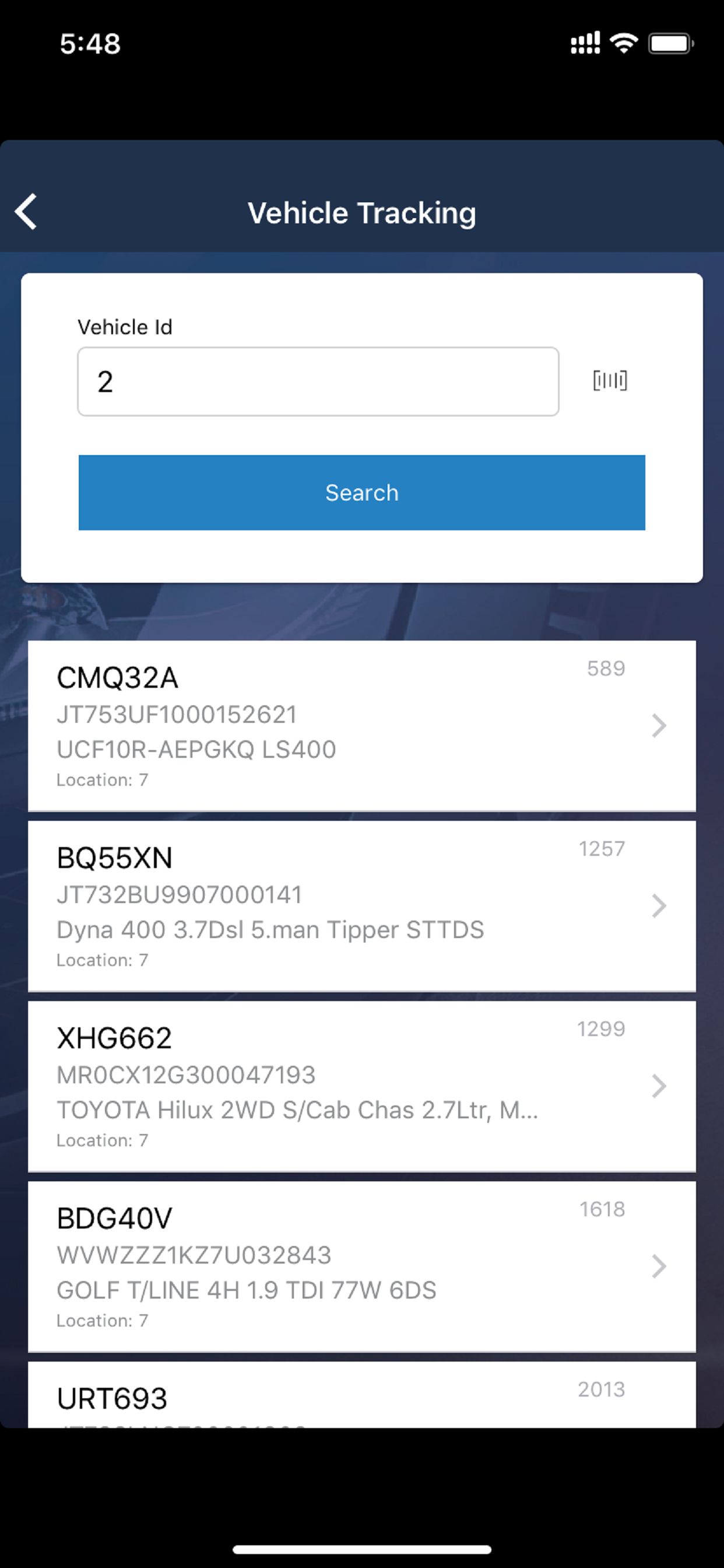 Vehicle Barcode screenshot 5