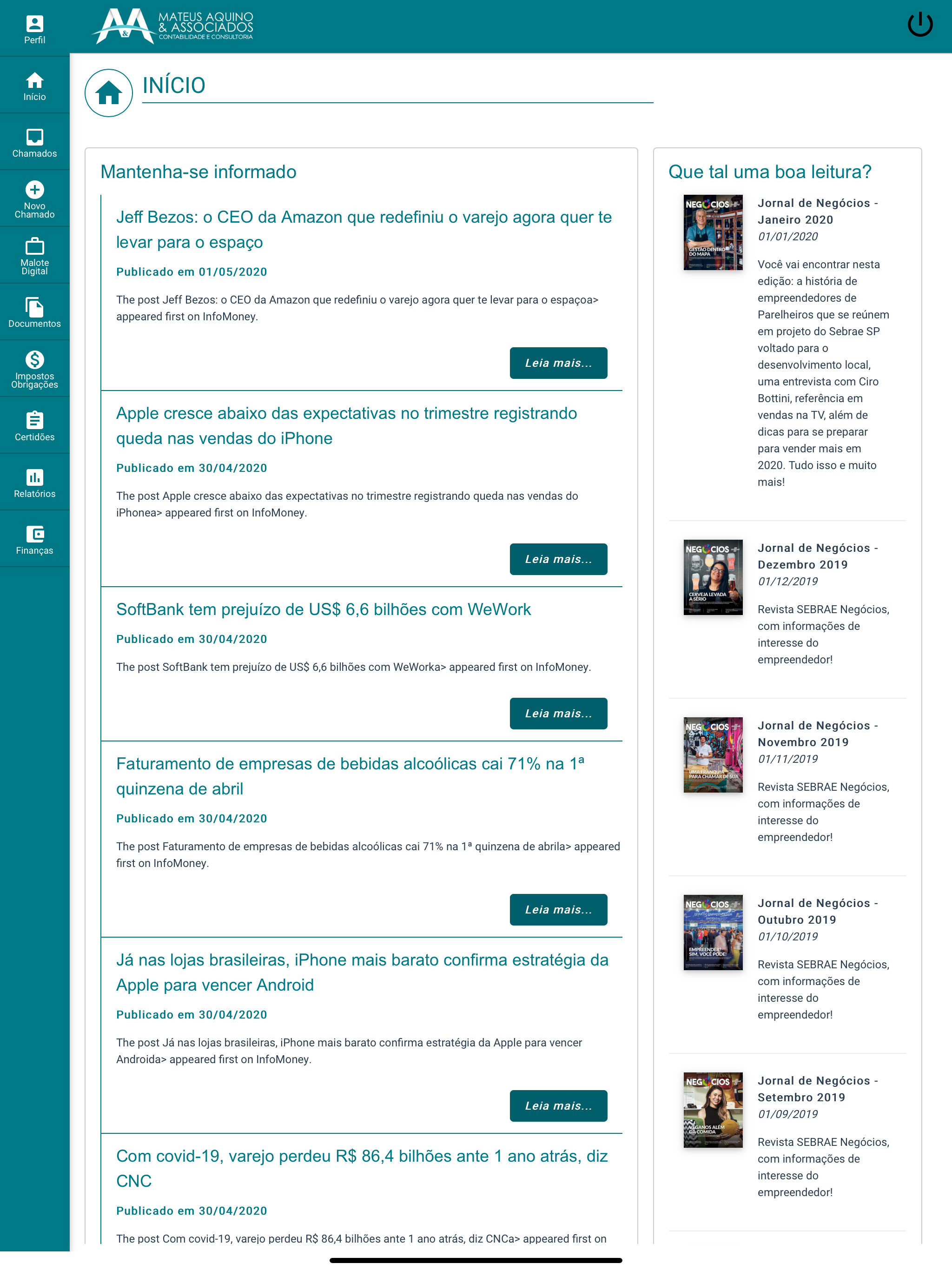 MateusAquino Contabilidade screenshot 5