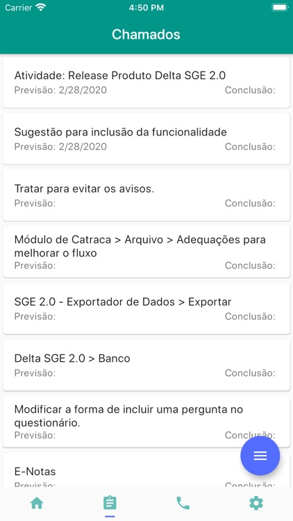 Delta - Área do Cliente