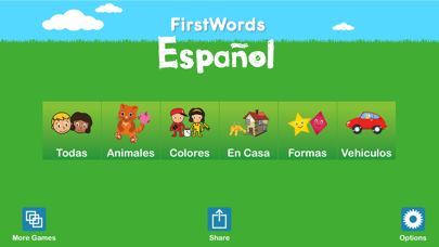 First Words Spanish Screenshot
