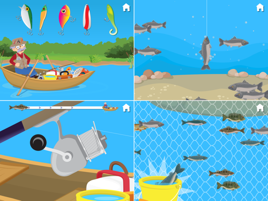 Fishing With Grandpa iPad app afbeelding 4