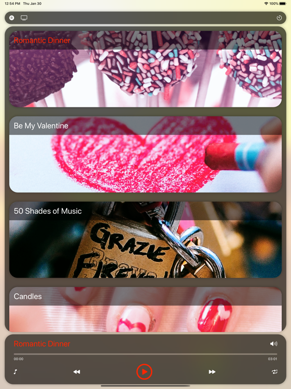 Screenshot #4 pour Saint Valentin Fond Romantique