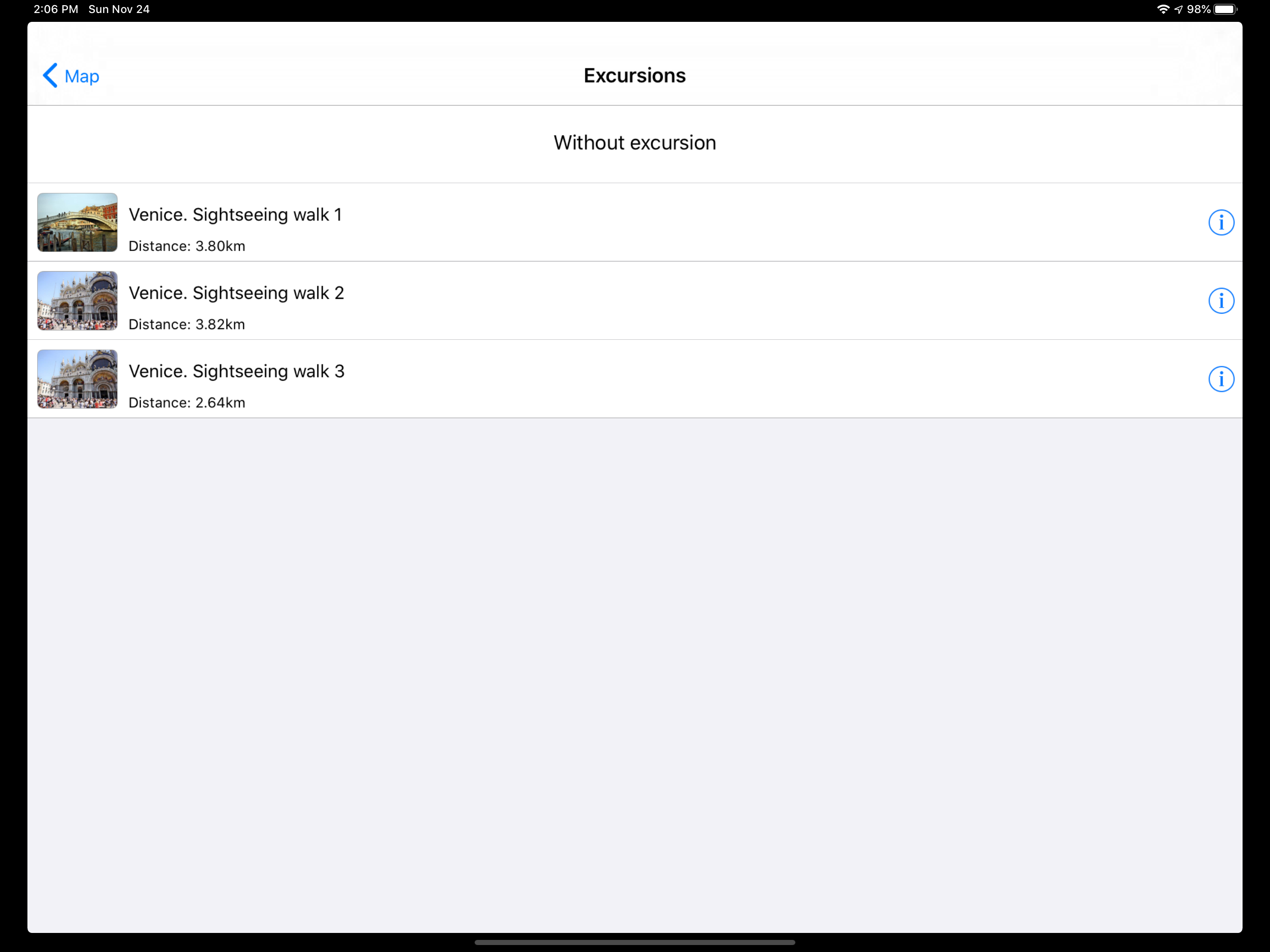 Venice offline audio guide screenshot 8