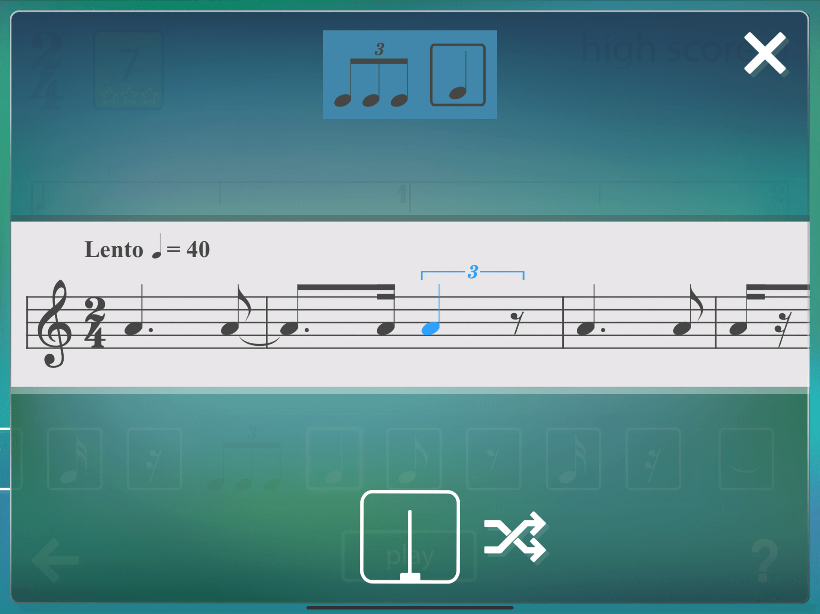 Musical Meter 3: sight-reading screenshot 10