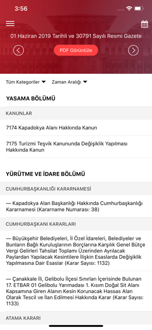 T.C. Resmi Gazete(圖4)-速報App