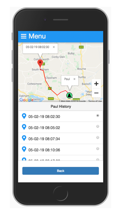 Safer Walking Screenshot