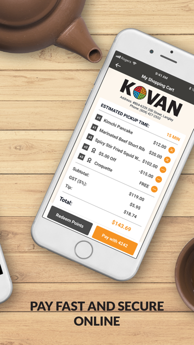 Screenshot #3 pour Kovan Korean Restaurant