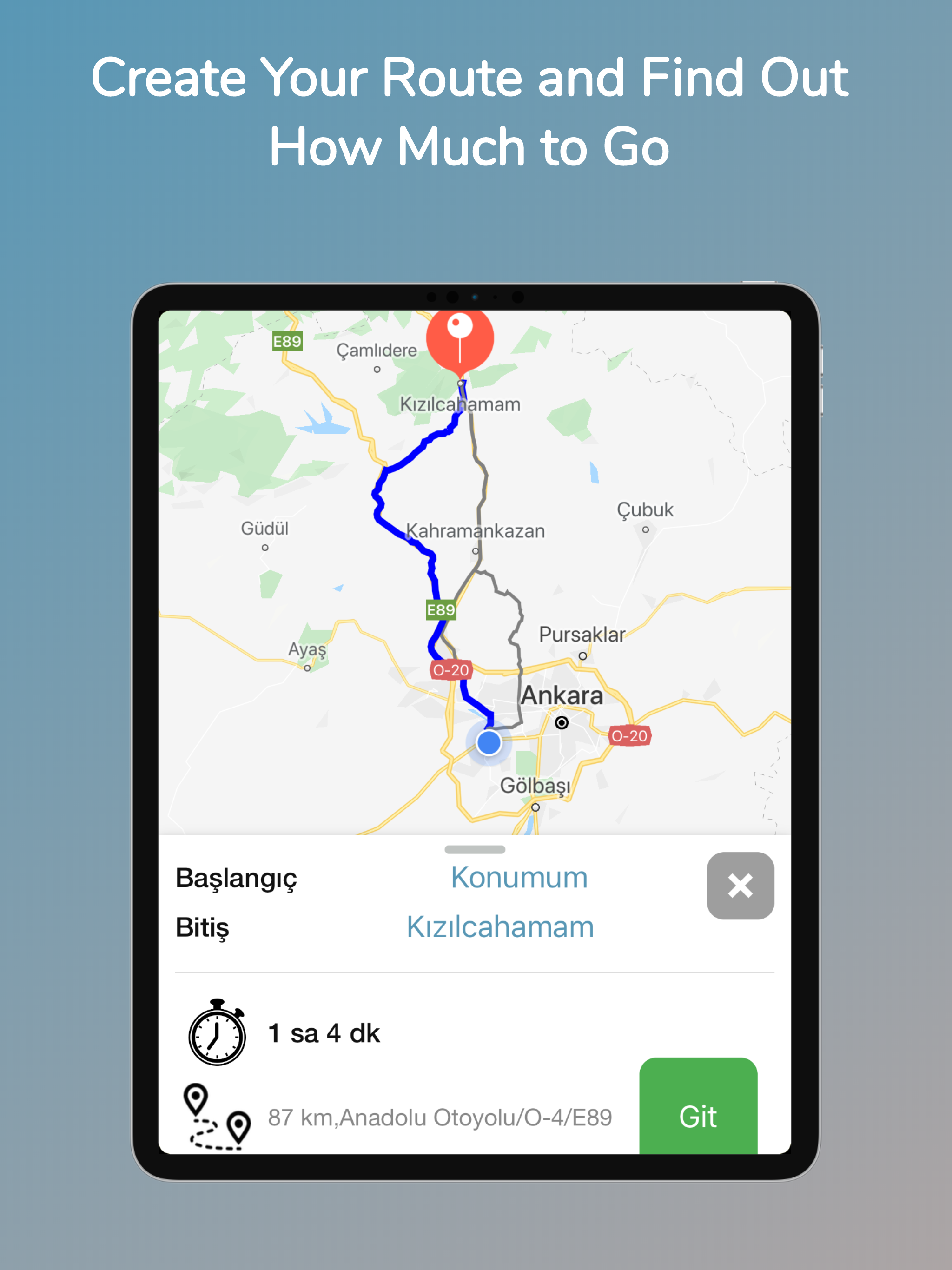 KaçaGiderim - Car Management