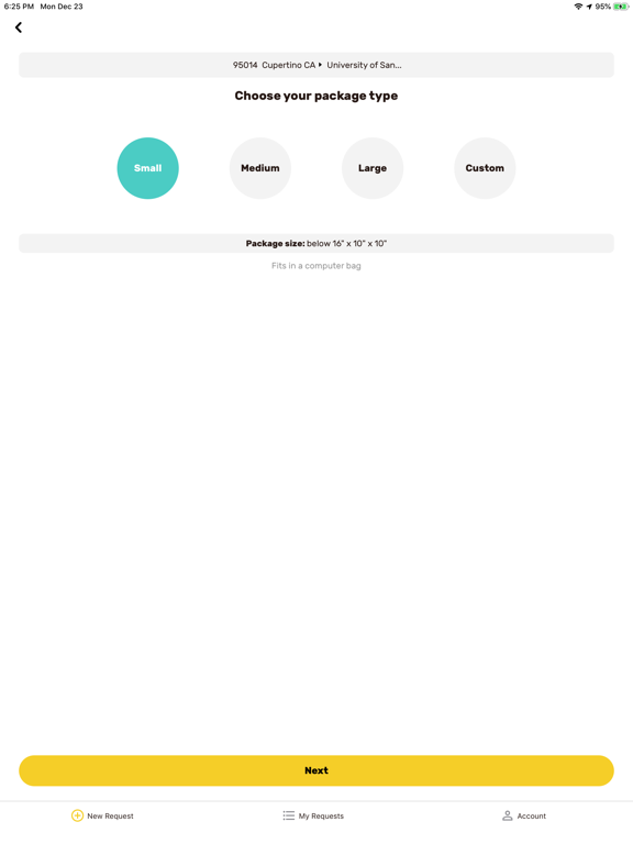 SendASAP iPad screenshot 3 - Business app