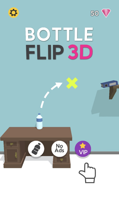 Bottle Flip 3D — Tap to Jump! Screenshot