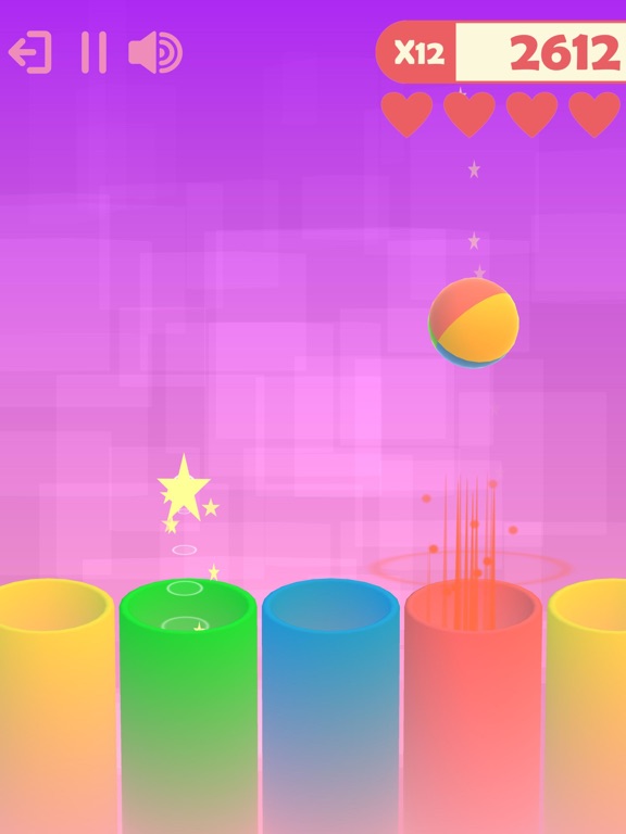 Color Ball Hunter 3D iPad screenshot