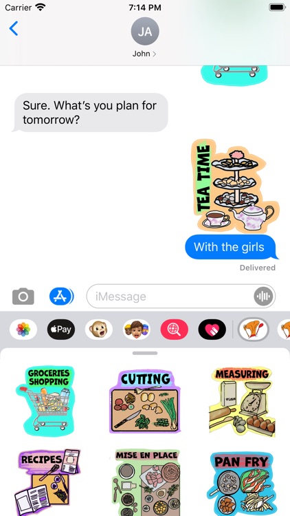 Cooking Time Stickers