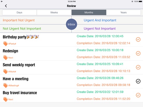 Screenshot #5 for OmniToDo HD-Priority todo task
