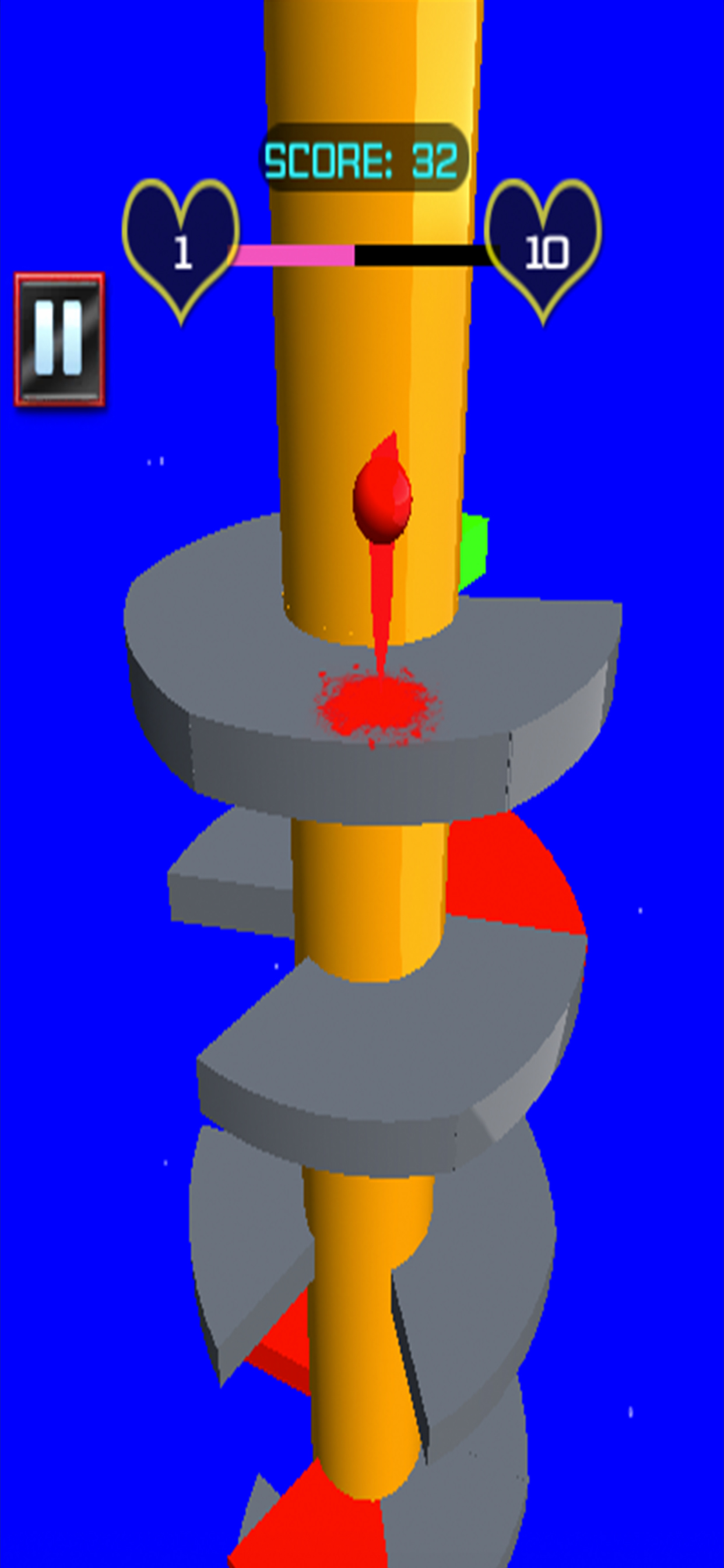 VT Tower Ball FallDown
