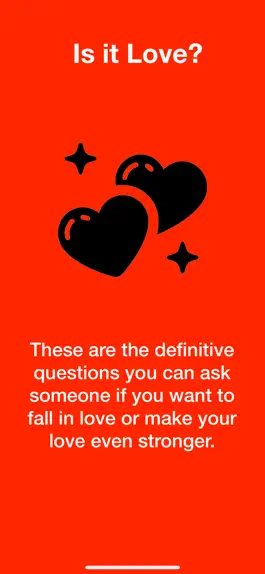 Game screenshot Is It Love? 36 Questions &Wine mod apk