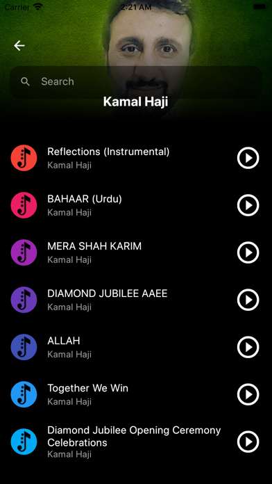 JollyGul On-Demand iPhone screenshot 3 - Music app