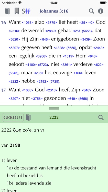 Importantia Studie Bijbel