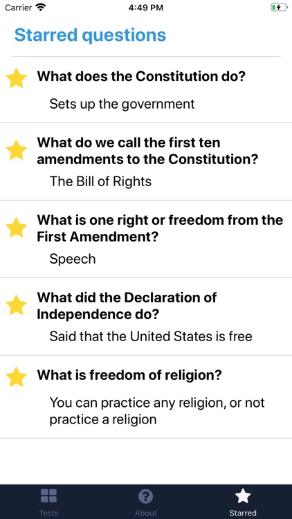 U.S. Citizenship [Test] screenshot-3