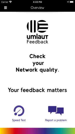 umlaut Feedback screenshot 1