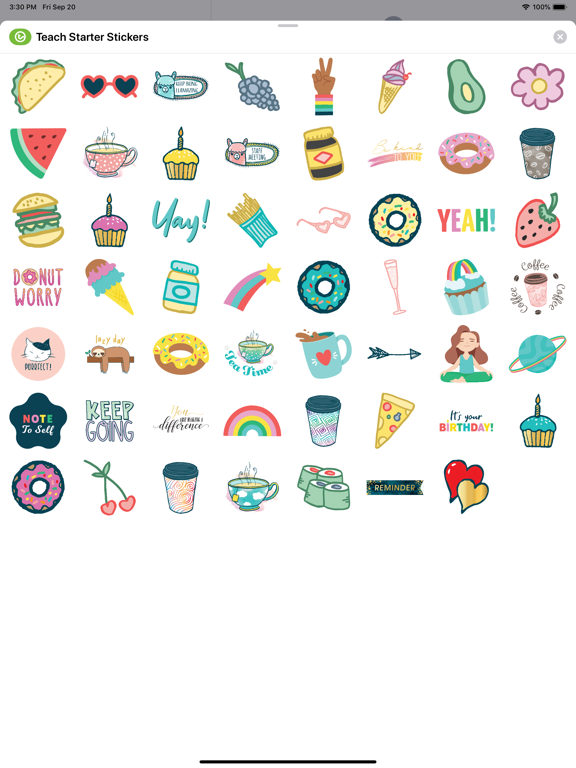 Screenshot #4 pour Teach Starter Stickers