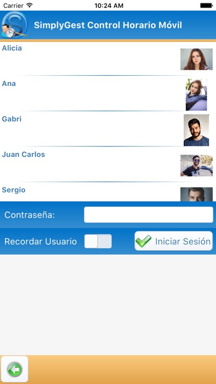 SimplyGest Control Horario